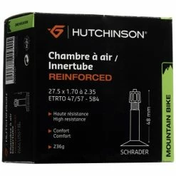 Chambre à Air HUTCHINSON REINFORCED 27,5×1,70/2,35 Schrader 48 Mm
