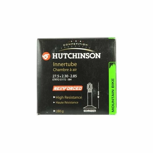 Chambre à Air HUTCHINSON REINFORCED 27,5×2,30/2,85 Butyl Schrader 48 Mm 3 Chambre à Air HUTCHINSON REINFORCED 27,5×2,30/2,85 Butyl Schrader 48 Mm