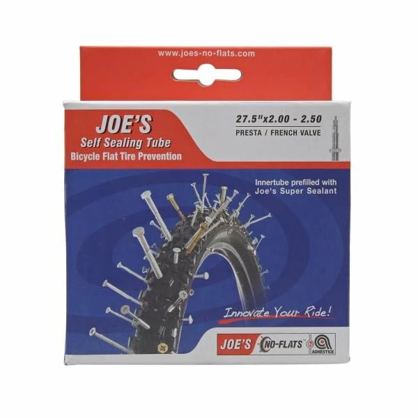 Chambre à Air NO FLATS JOES MTB 27,5×1,90/2,35 Presta 3 Chambre à Air NO FLATS JOES MTB 27,5×1,90/2,35 Presta