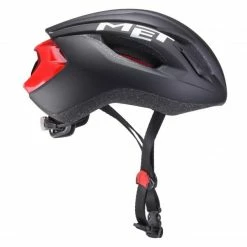 Casque Route MET STRALE Noir/Rouge