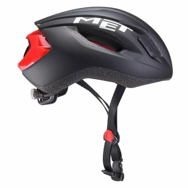 Casque Route MET STRALE Noir/Rouge 3 Casque Route MET STRALE Noir/Rouge