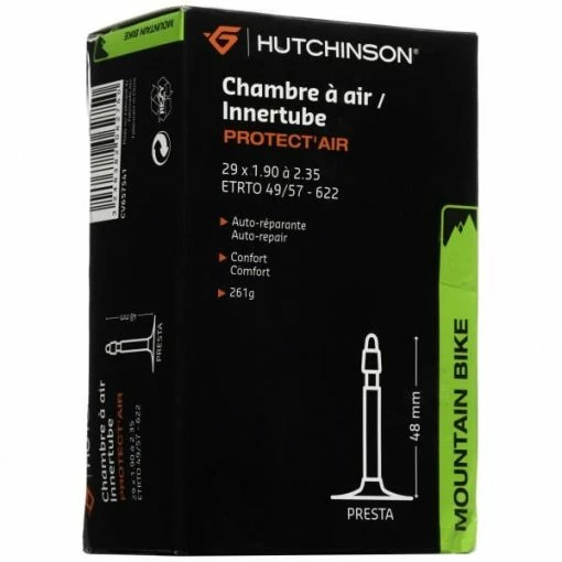 Chambre à Air HUTCHINSON PROTECT’AIR 29×1,90/2,35 Butyl Presta 48 Mm -Pas Cher Cadres VTT Magasin 3 172