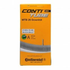 Chambre à Air CONTINENTAL VTT DOWNHILL 26×2,30/2,70 Schrader 40 Mm