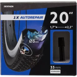 CHAMBRE AIR 20X1,7/2,2 SCHRADER AUTO REPARANTE