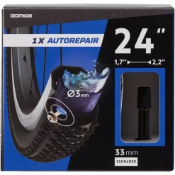 CHAMBRE A AIR 24X1,7/2,2 SCHRADER AUTO REPARANTE